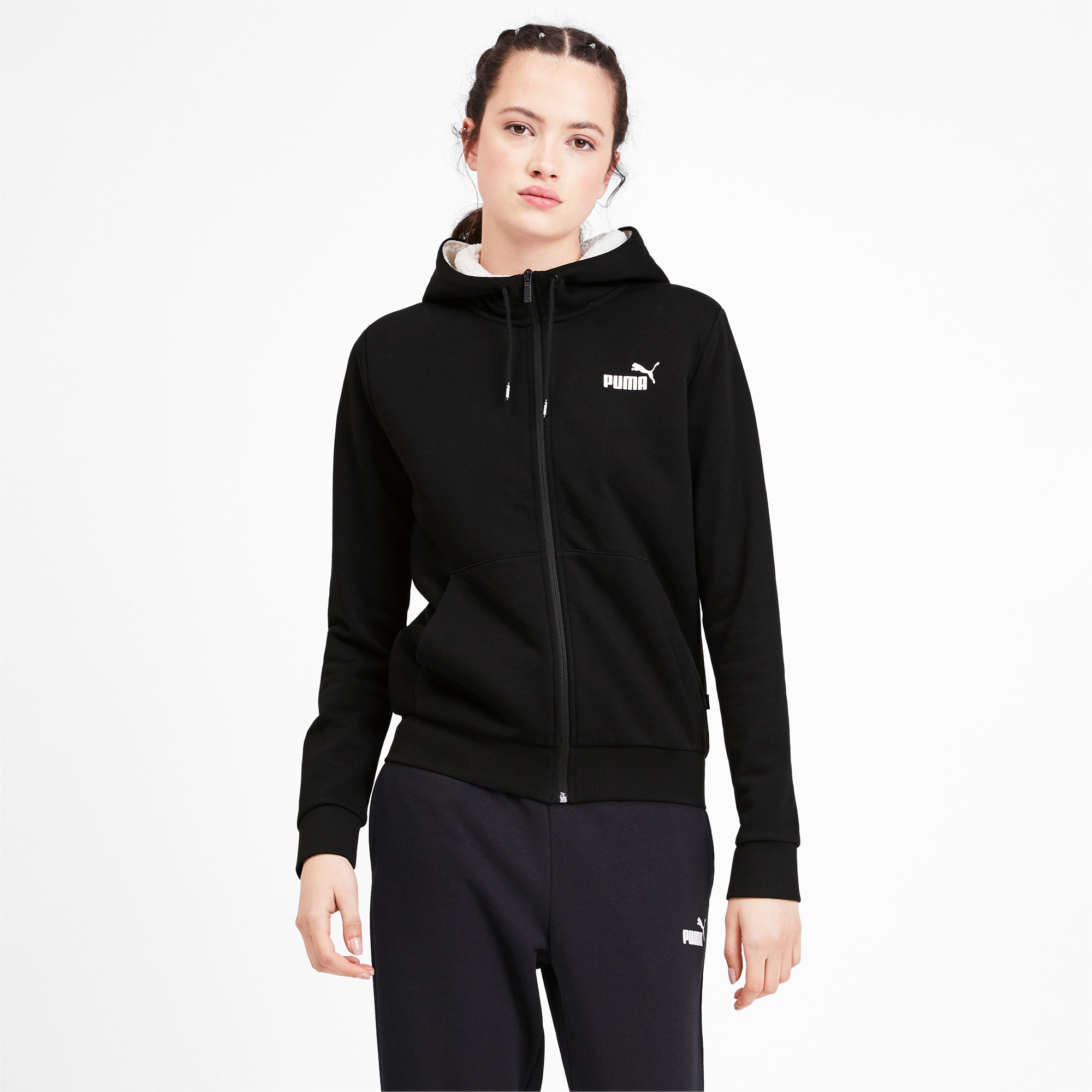 Women's puma shop jacket hoodie